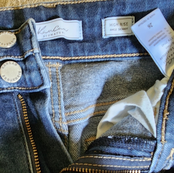 KanCan Signature High Rise Ankle Skinny Jeans (26) - Picture 2 of 4